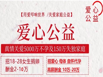 中阳捐卵助孕生子 爱心志愿者招募